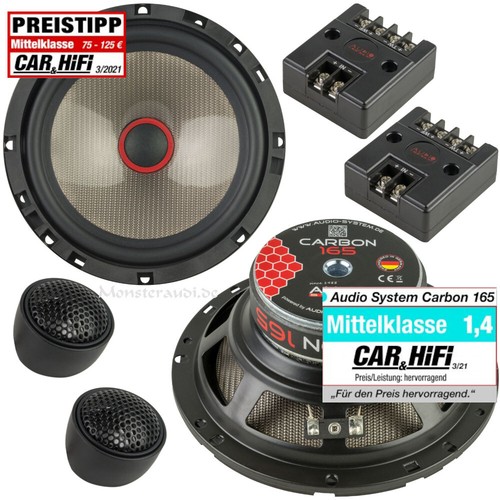 Audio system carbon - carbon, 165