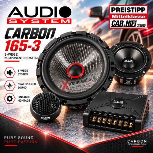 Audio system carbon - system,