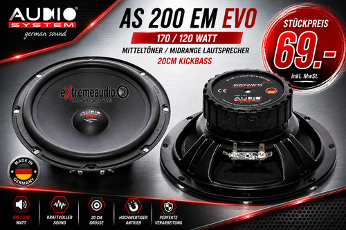 Audio system 200 evo - system,