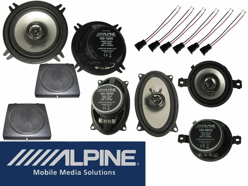 Alpine lautsprecher set vorne - set,