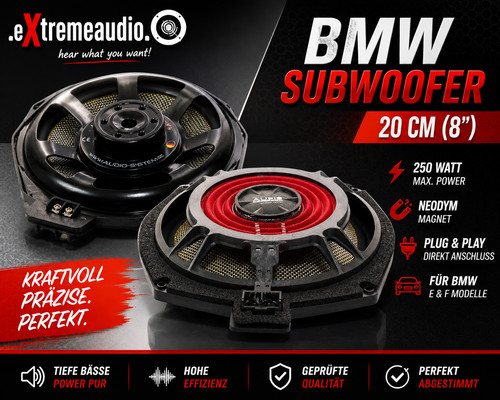 Bmw subwoofer 250 - subwoofer, (8”)
